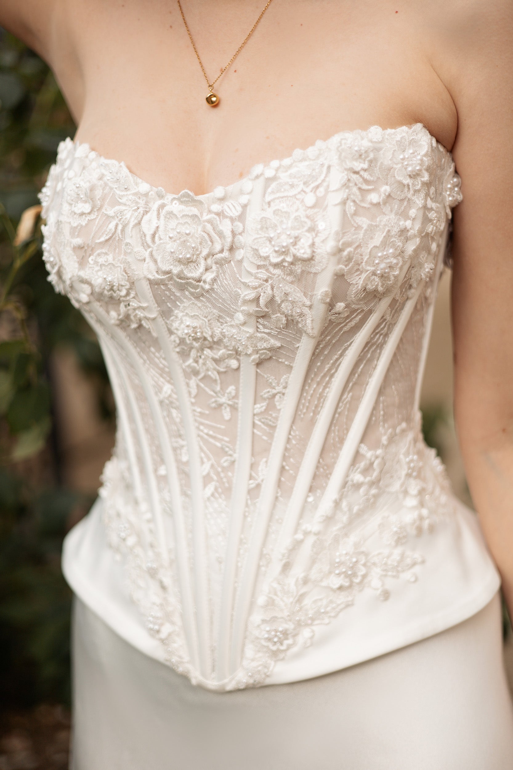 Floral Couture Corset